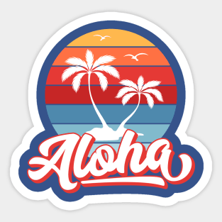 Aloha Sticker